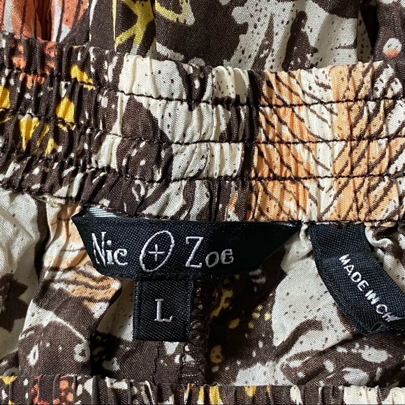 Nic + Zoe Boho Crinkle Midi Skirt - Picture 4 of 5